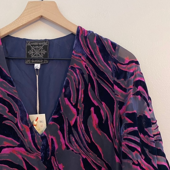 NWT Johnny Was Selene Tiered Top MEDIUM - Picture 6 of 12